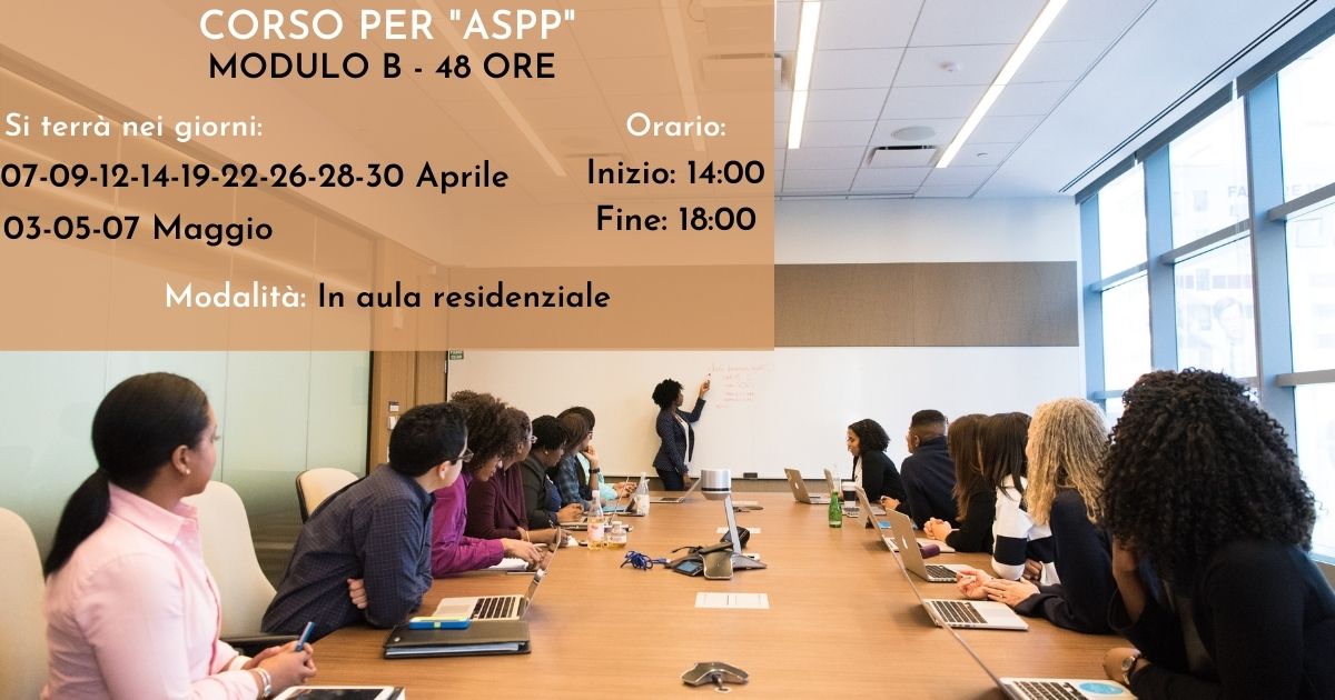 CORSO PER ASPP - BARI